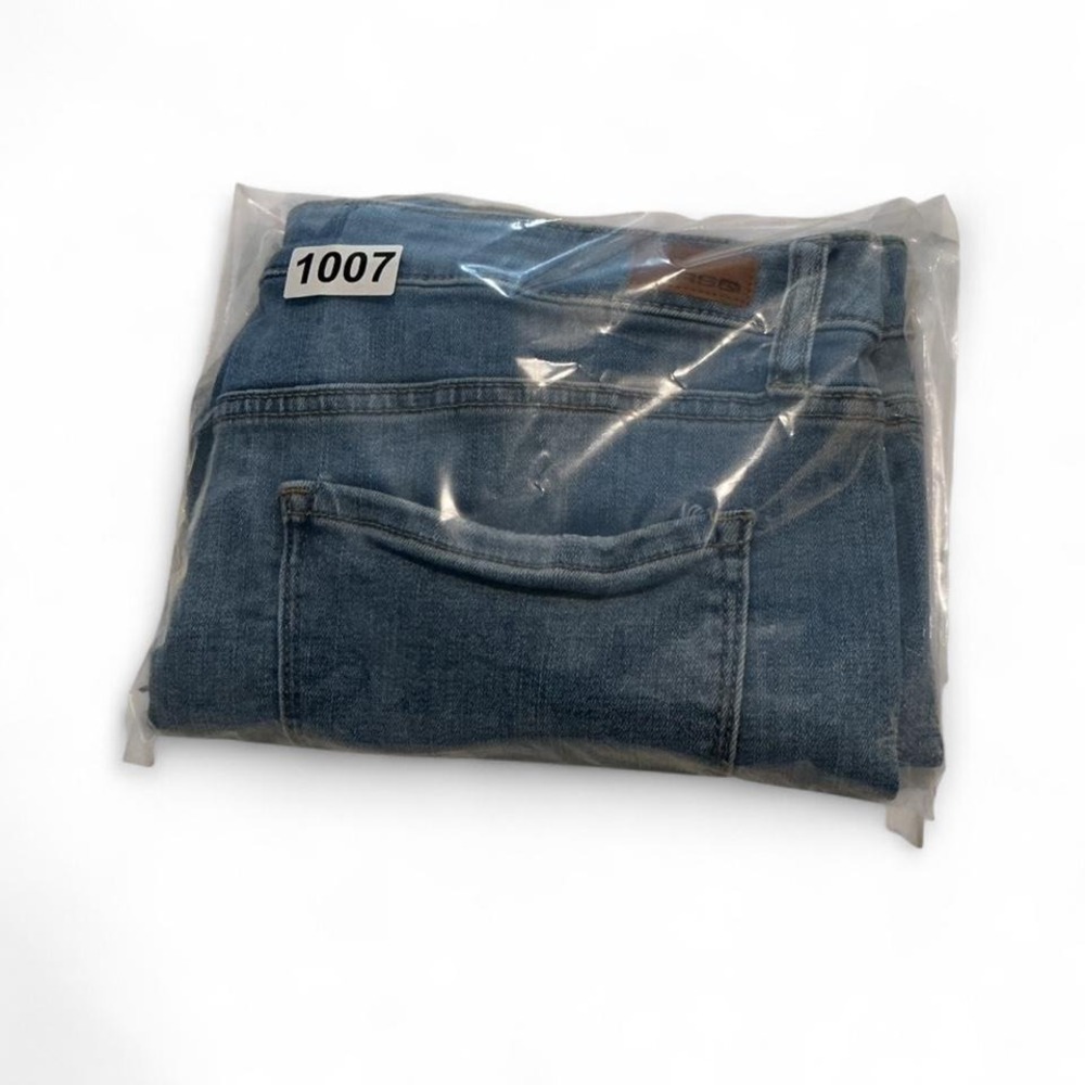 RSQ Denim Shorts Womens 30 Blue Excellent Distressed Vintage High Rise Raw Hem - Picture 8 of 8